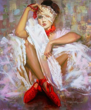 Women Painting - Lovely Girl IS 08 Impressionist